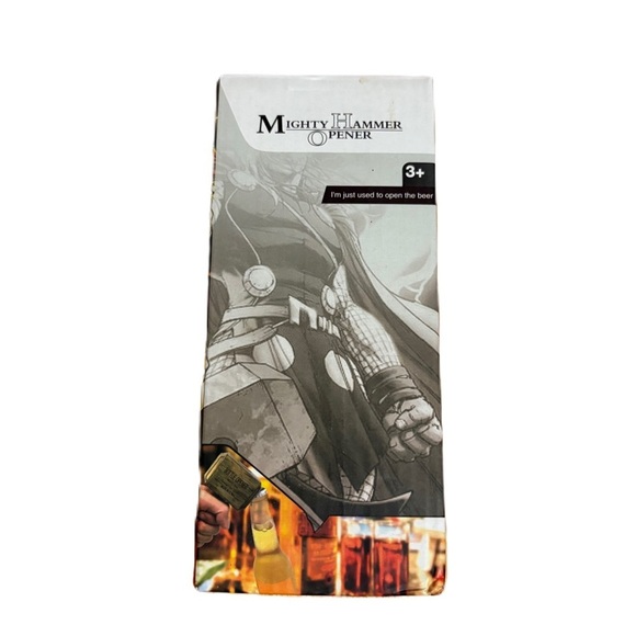 Mighty Thor’s Hammer Bottle Opener Beer NEW Super Hero - Picture 1 of 6